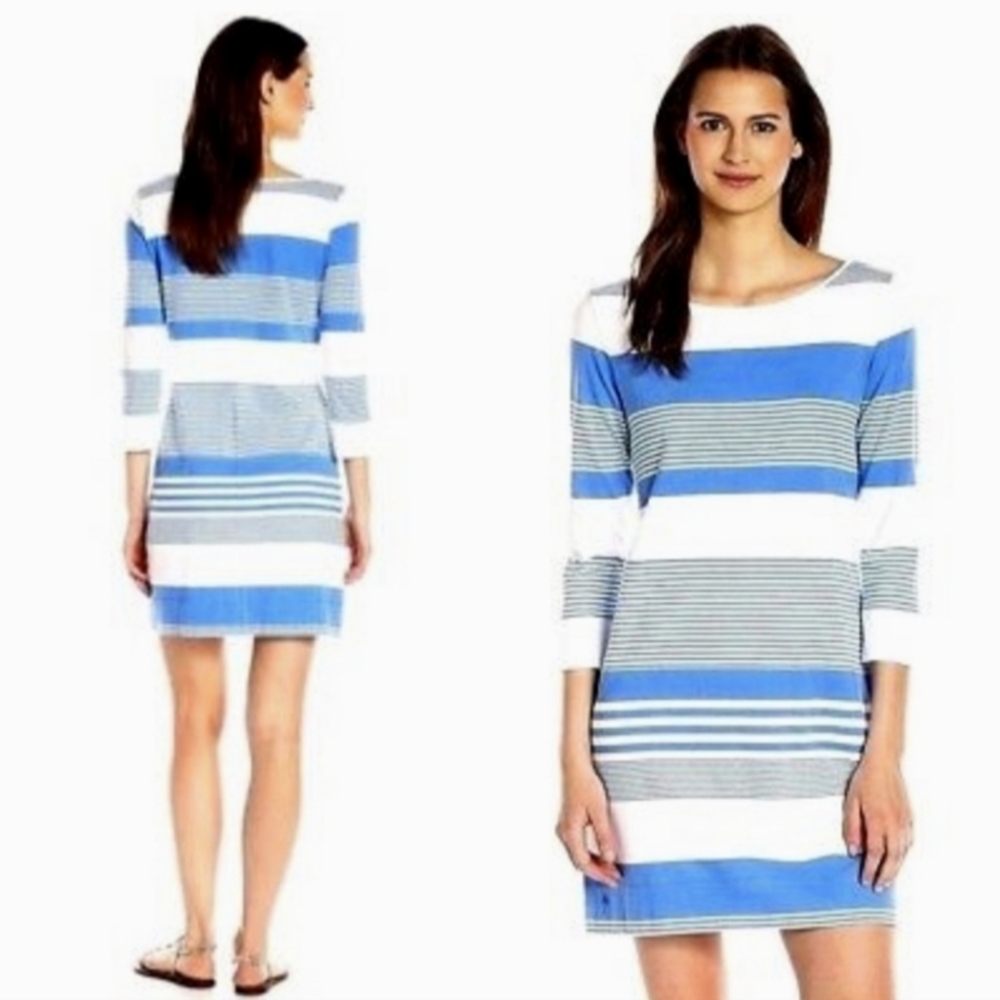 Lilly Pulitzer Marlowe Stripped Pima Cotton Dress in Size XXS